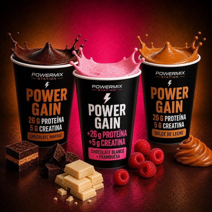 POWER GAIN — PowerMix Station